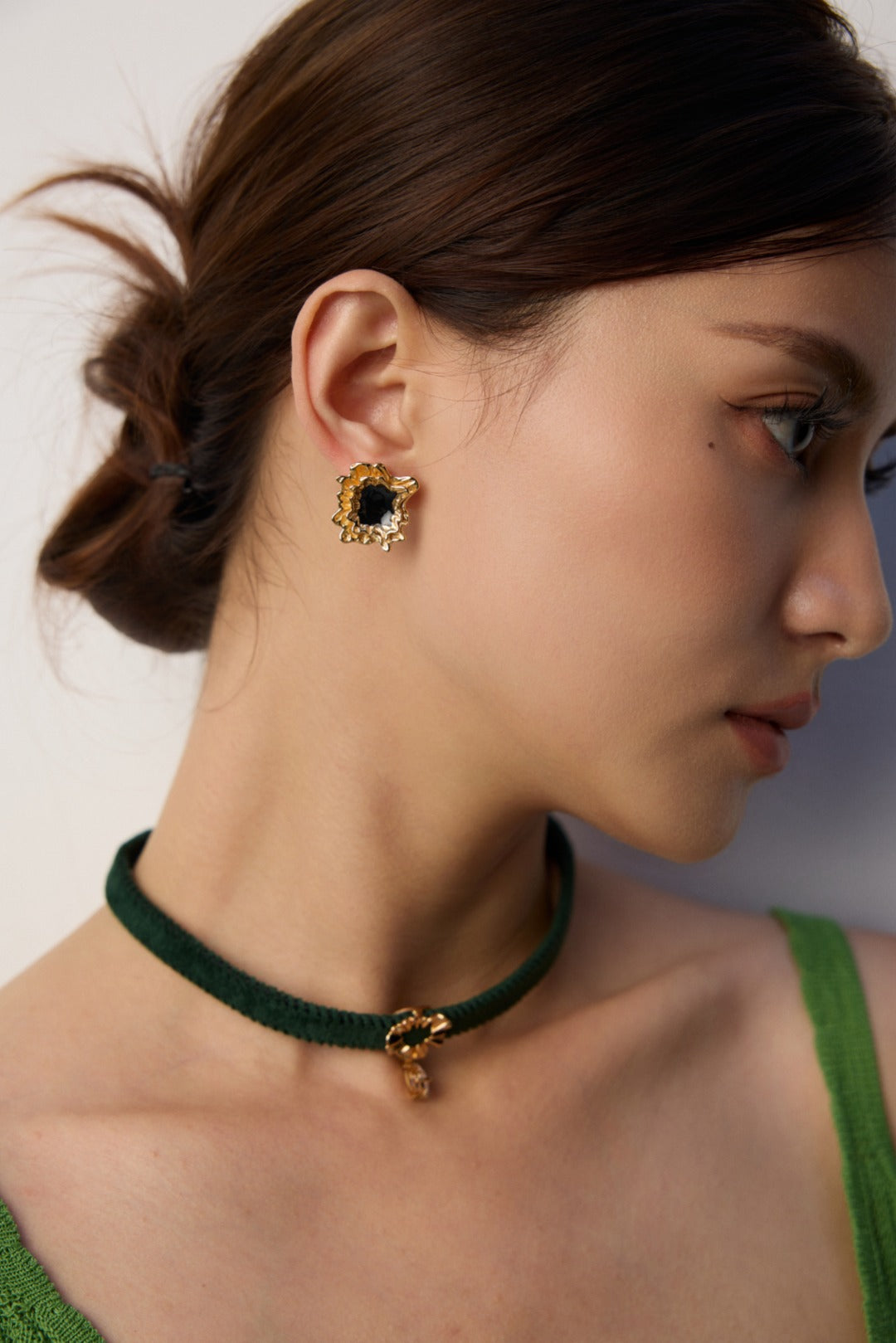 Molten Noir Earrings
